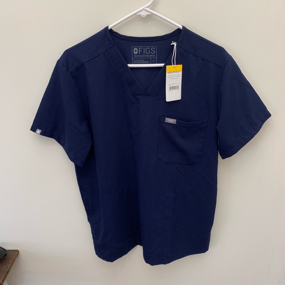 NWT (See Pics) Figs Chisec Three-Pocket Scrub Top